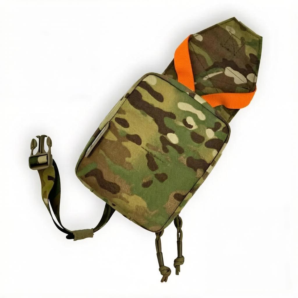 Подсумок аптечка отрывная КМП MOLLE / Multicam