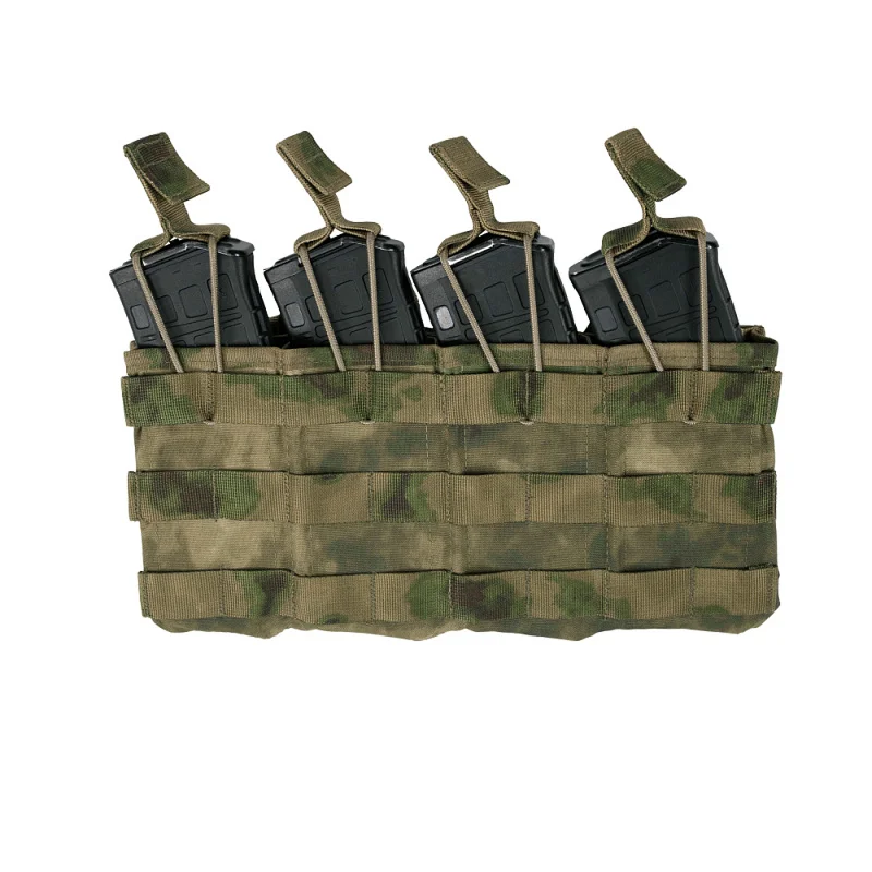 Сумка АКМ 4 MOLLE без клапана A-Tacs FG Cordura Invista