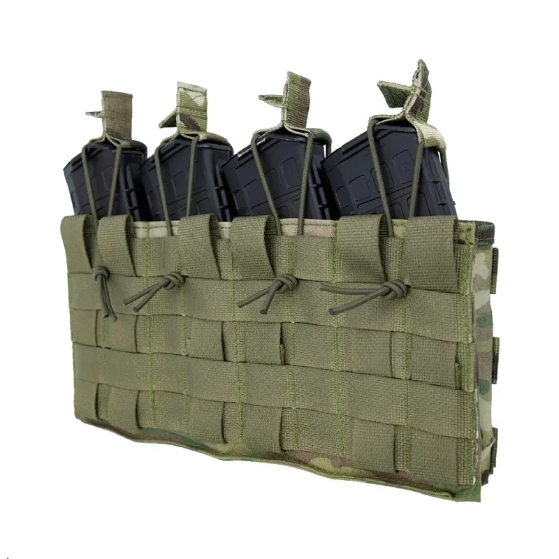 Сумка АКМ 4 MOLLE без клапана A-Tacs FG Cordura Invista