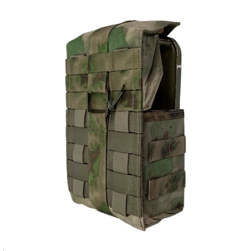 Сумка под коробку и ленту ПКМ 100 MOLLE с липучкой и фастексом (A-Tacs FG)