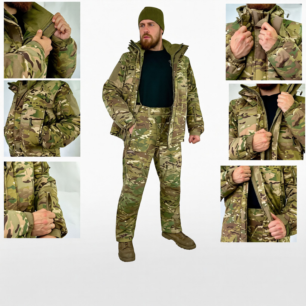 Зимняя куртка L7. ДЕЛЬТА 52 MultiCam рост 3