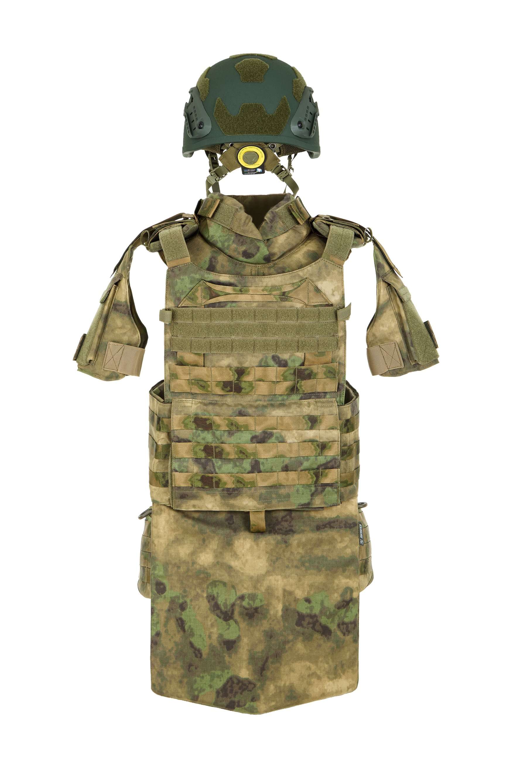 Комплект бронежилета ПРОФИ ПАНЦИРЬ 3.2 CCO M (44-48) A-Tacs-FG