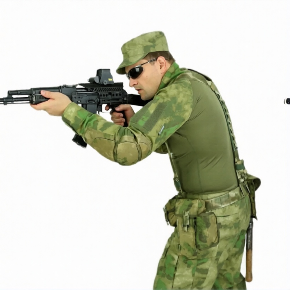 Рубашка боевая КОМБАТ тип 3 / A-Tacs / 52-54 / рост 4