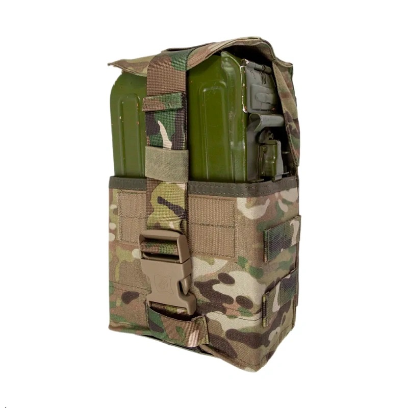 Сумка под коробку и ленту ПКМ 100 MOLLE с липучкой и фастексом (MultiCam)
