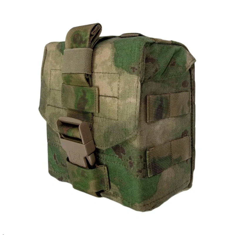 Сумка для патрон под коробку и ленту ПКМ 100 MOLLE с липучкой и фастексом