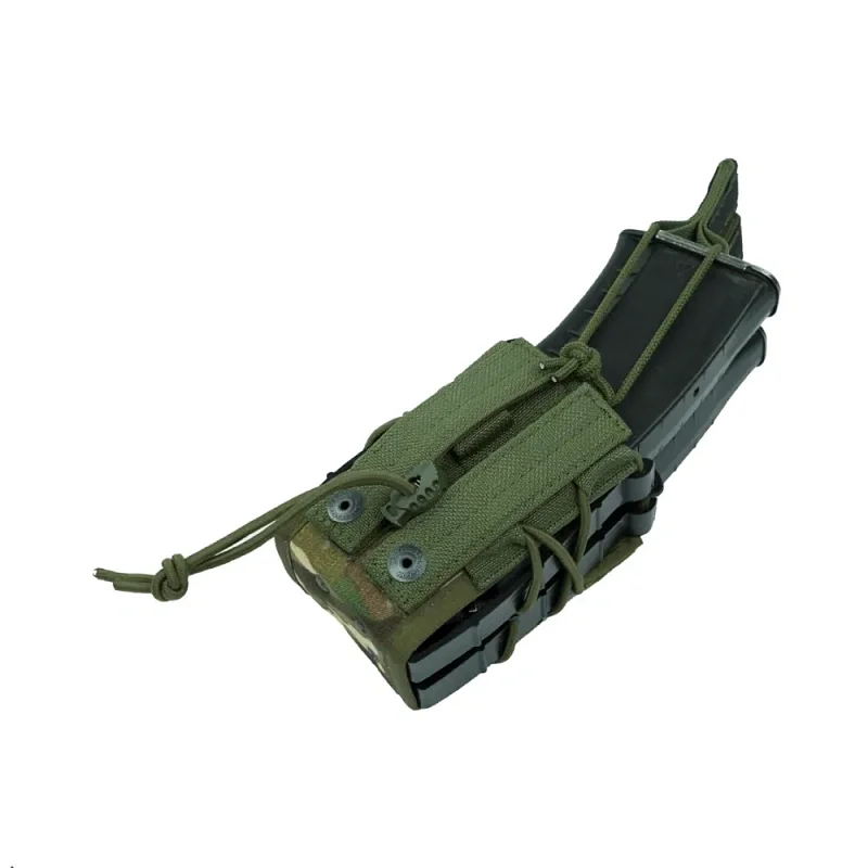 Сумка АКМ 2 RAID MOLLE без клапана и с утяжкой A-Tacs FG Cordura Invista